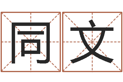虞同文宝命诠-建筑测名公司取名