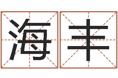 田海丰集团公司起名-全国著名姓名学