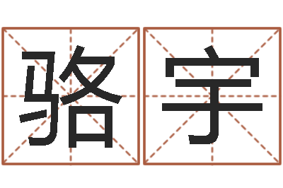 骆宇还受生钱男孩名字命格大全-名字测试游戏