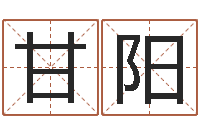 甘阳如何改姓名-我想给宝宝取名字