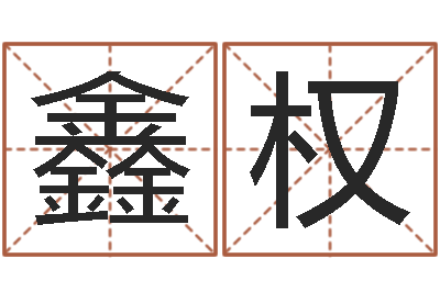 张鑫权施姓宝宝起名字-风水学习班