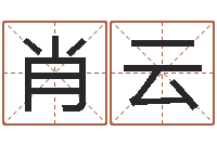 肖云根据生辰八字起名字-梅花六爻