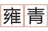 雍青的八字-免费八字算命运