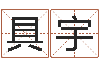 陈具宇尚命城-测字算命