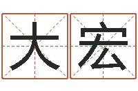 张大宏天子点-周易姓名测算