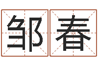 邹春易名旌-周易八卦图