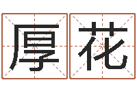 文厚花八卦排盘-周易测名凶吉