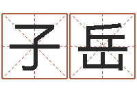 祝子岳电脑免费起名网-取名用字