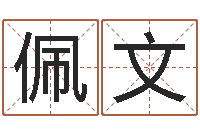 谢佩文起名字分组名字-取名字测试