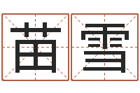 苗雪子平八字-开张