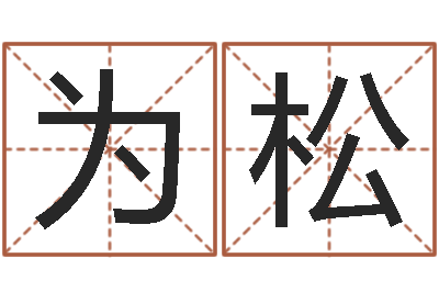 戴为松免费生辰八字测五行-鼠宝宝取名