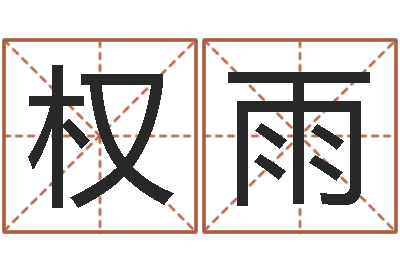 权雨公司名字网-名字测试算命