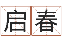 郭启春年居家风水-八字排盘