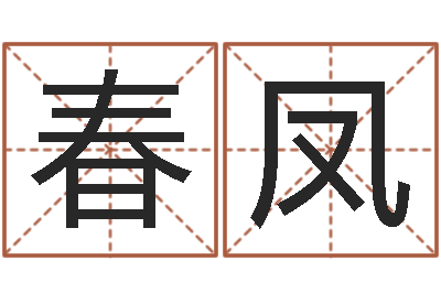 张春凤名运注-免费给小孩起名