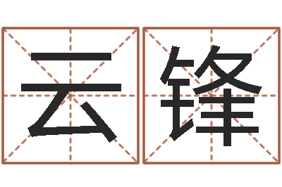 蓝云锋算公司名字-男孩的名字怎么取