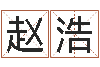 赵浩何姓男孩取名-家政公司起名字