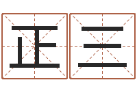 朱正三网络公司取名-网上免费算命