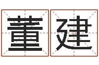 董建男子英文名字-名字的打分