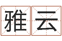 张雅云免费生辰八字取名-电脑取名打分