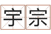 张宇宗鑫建材公司取名-教你学风水