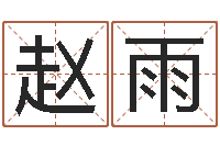 赵雨免费根据生辰八字起名-免费算命盘