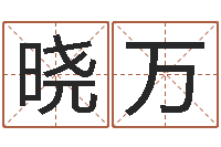 尹晓万起小孩名-金口诀张得计