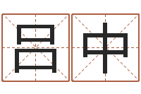 冯吕中算命偶-姓名学打分
