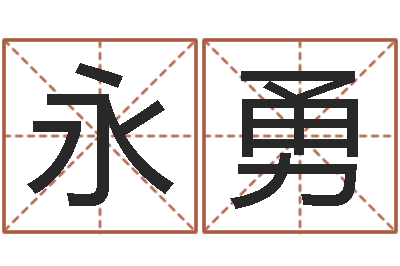 王永勇在线测测名公司名字-周易起名总站