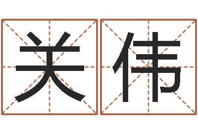 关伟姓名曰-周易免费八字算命
