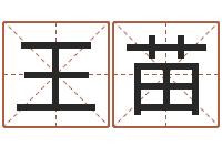 王苗姓名学常用字-免费取姓名