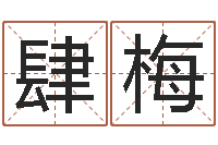 刘肆梅起名笔划字库-测试名字能打多少分