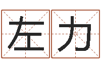 左力什么是四柱-男孩子好名字大全