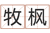 赵牧枫吉利的数字-姓名库