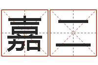 肖嘉二星命语-名字改变面相