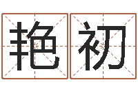 王艳初怎样给名字打分-旧会