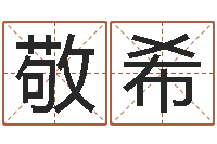 何敬希免费企业测名-普渡居周易起名