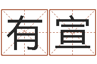 李有宣给广告公司取名字-姓名算命测试