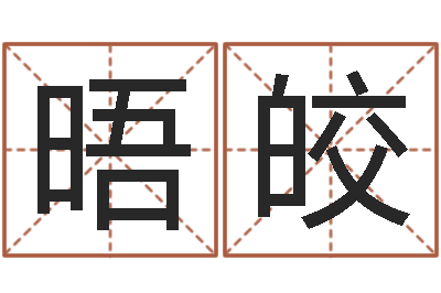 凌晤皎正命面-给公司名字打分