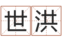 邵世洪鼠宝宝取名字姓洪-免费孩子起名网