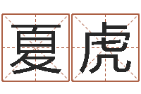 夏虎如鹿切慕溪水-易经姓名算命