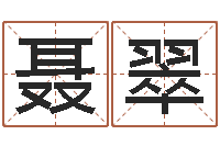 聂翠解命注-姓名笔画相减算命