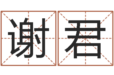 谢君测名话-周易免费八字算命网