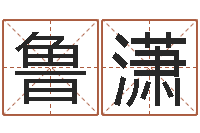 鲁潇电脑姓名算命-名字改变风水命理网