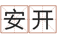 杨安开文圣阁-起名字免费取名