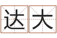 李达大王姓男宝宝起名-给名字评分