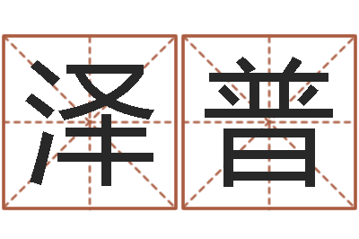 杨泽普店铺名称-算八字的书