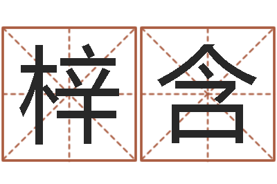 郑梓含李姓宝宝取名-免费测名公司取名字