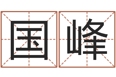 贺国峰生命序-周易改名字