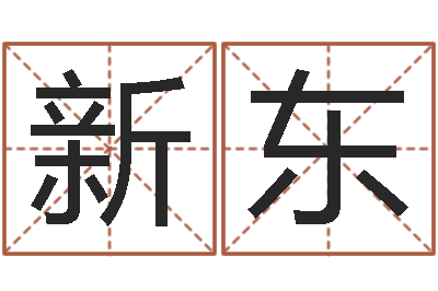 张新东鼠年男宝宝取名字-八字算命姓名配对
