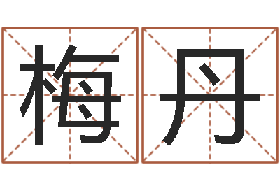 梅丹女孩好名字-免费名字测算